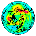 Ozone Field of 11 November 2004