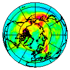 Ozone Field of 17 November 2004