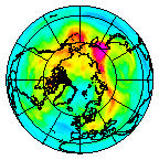 Ozone Field of 19 November 2004