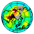 Ozone Field of 25 November 2004