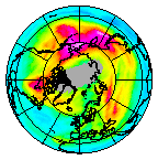 Ozone Field of 14 December 2004