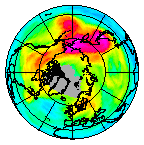 Ozone Field of 21 December 2004