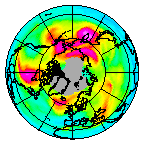 Ozone Field of 24 December 2004