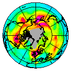 Ozone Field of 25 December 2004