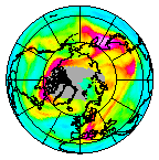 Ozone Field of 29 December 2004