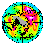 Ozone Field of 13 January 2005