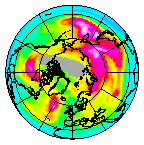 Ozone Field of 14 January 2005