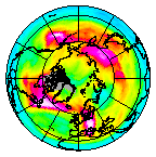 Ozone Field of 19 January 2005