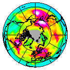 Ozone Field of 23 January 2005