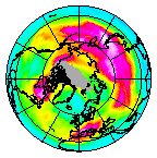 Ozone Field of 27 January 2005