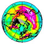 Ozone Field of 28 January 2005