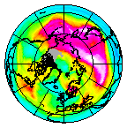 Ozone Field of 31 January 2005