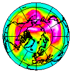 Ozone Field of 20 February 2005