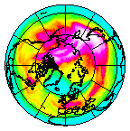 Ozone Field of 24 February 2005