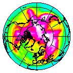 Ozone Field of 13 March 2005