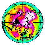 Ozone Field of 22 March 2005