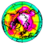 Ozone Field of 28 March 2005