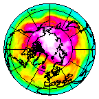 Ozone Field of 03 April 2005