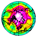 Ozone Field of 07 April 2005