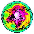 Ozone Field of 08 April 2005