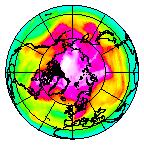 Ozone Field of 09 April 2005