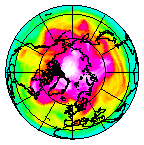 Ozone Field of 10 April 2005