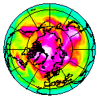 Ozone Field of 13 April 2005