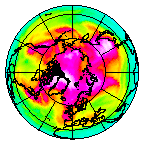 Ozone Field of 14 April 2005