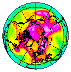 Ozone Field of 19 April 2005