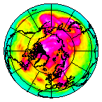 Ozone Field of 22 April 2005