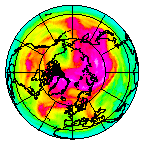 Ozone Field of 29 April 2005
