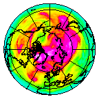 Ozone Field of 30 April 2005