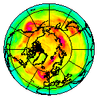 Ozone Field of 22 May 2005