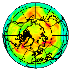 Ozone Field of 31 May 2005