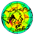 Ozone Field of 03 June 2005