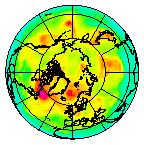 Ozone Field of 04 June 2005