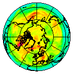Ozone Field of 08 June 2005