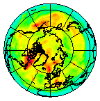 Ozone Field of 09 June 2005