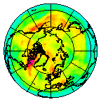 Ozone Field of 10 June 2005