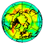 Ozone Field of 12 June 2005