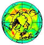 Ozone Field of 13 June 2005