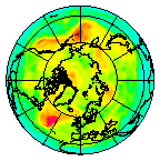 Ozone Field of 16 June 2005