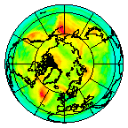Ozone Field of 17 June 2005