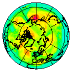 Ozone Field of 18 June 2005