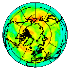 Ozone Field of 19 June 2005