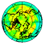 Ozone Field of 24 June 2005