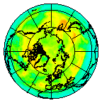 Ozone Field of 25 June 2005