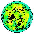 Ozone Field of 27 June 2005