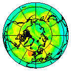 Ozone Field of 03 July 2005