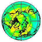 Ozone Field of 09 July 2005